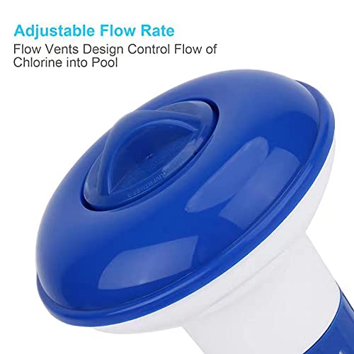 Hot Tub/Spa/Pool Chlorine Floater Chlorinator/Bromine Floater, Chemical Floating Dispenser for Pools, Premium Automatic Tablets Floaters,YLYL