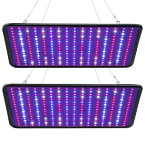 serwing grow light for indoor plants 200w led plant growing lamp for indoor cultivation, greenhouse, grow tent, hydroponics (full spectrum)