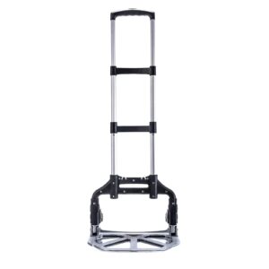 APOLLOLIFT Folding Hand Trucks, Stair Climbing Cart Heavy DutyPortable Folding Trolley for Upstairs Cargo Transportation, Adjustable Telescoping Handle 150lb Capacity | 39 Inch Tall Hand