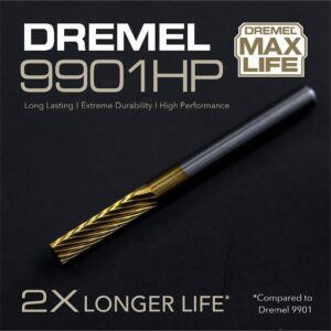 Dremel Max Life 9901HP 1/8" (3.2mm) Tungsten Carbide Rotary Carving Bit