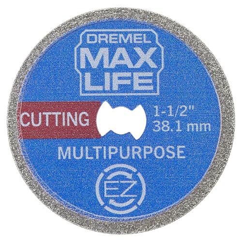 Dremel Max Life EZ545HP 1-12" (38.1mm) High Performance Diamond Wheel , Blue