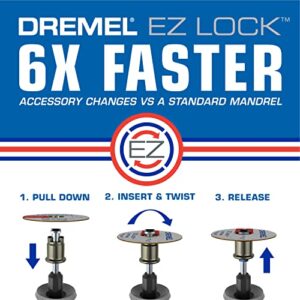 Dremel Max Life EZ506HP 1-12“ (38.1mm) High Performance Premium Metal Cutting Wheel, Blue