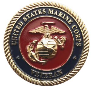 united states marine corps veteran usmc service to a grateful nation challenge coin