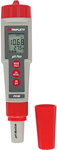 Triplett PH180 Waterproof PH Tester Pen, 0 to 14 pH