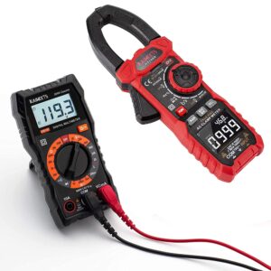 kaiweets digital multimeter km100 with inrush clamp meter ht208d