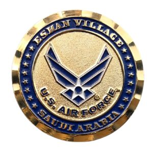 United States Air Force USAF Saudi Arabia Challenge Coin