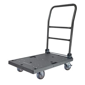 500 lb diy easy-move push cart platform truck