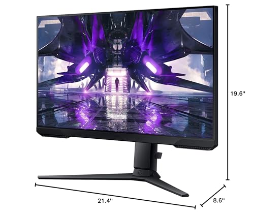 SAMSUNG Odyssey G3 FHD Gaming Monitor, 144hz, HDMI, Vertical Monitor, AMD FreeSync Premium, G30A (LS24AG302NNXZA),24-Inch