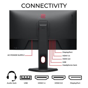 BenQ ZOWIE XL2731K 27-Inch 165Hz Gaming Monitor | 1080P | DyAc | PS5 & Xbox 120FPS Compatible | Native Fast Response TN Panel | Black eQualizer | Color Vibrance