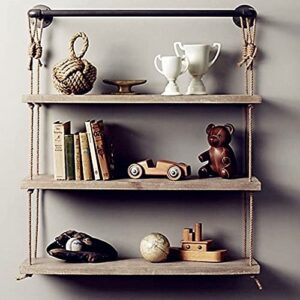 Gdrasuya10 Wall Mounted Bookshelf, Modern Wood Book Shelves,Wall Shelf Unit Bookshelf Hanging Wall Shelves Farmhouse Kitchen Bar Shelving