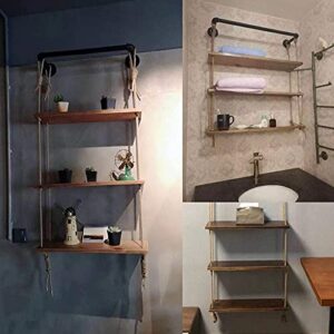 Gdrasuya10 Wall Mounted Bookshelf, Modern Wood Book Shelves,Wall Shelf Unit Bookshelf Hanging Wall Shelves Farmhouse Kitchen Bar Shelving