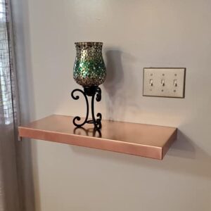 Copper Floating Shelf