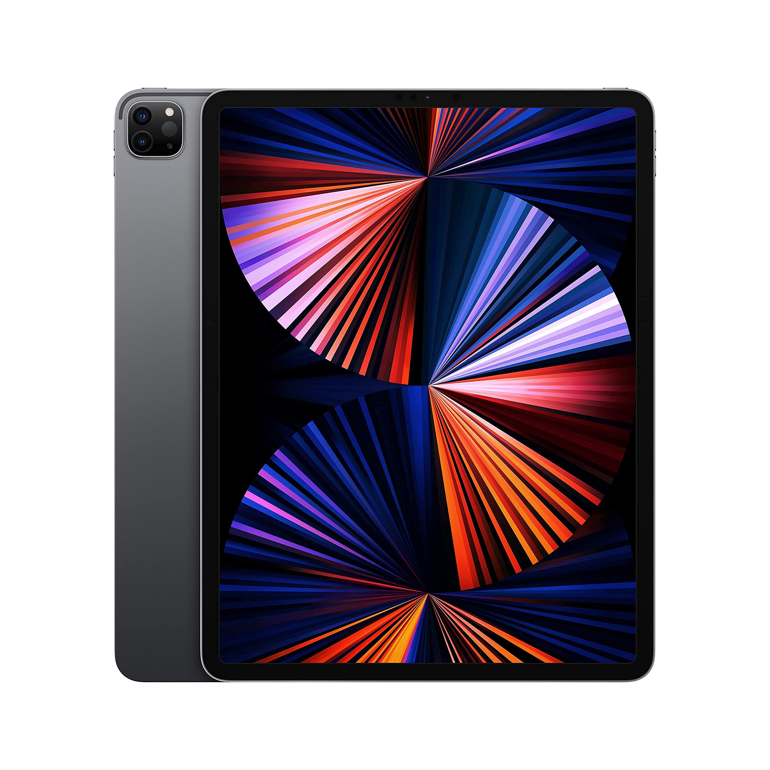 2021 Apple 12.9-inch iPad Pro (Wi‑Fi, 256GB) - Space Gray (Renewed)