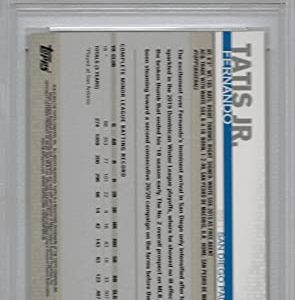 2019 Topps Complete Set Variation Baseball #410 Fernando Tatis Jr. Rookie Card Graded PSA 9 Mint