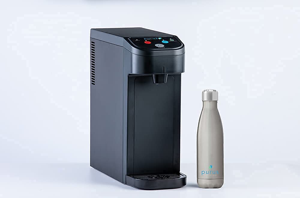 Purus Innovations Countertop Water System, Tri-Temp, Self-Cleaning with Smartchill*, for Home or Small Office. Features Patented ThermaRinse/SmartChill Technology..*Requires Drain Connection