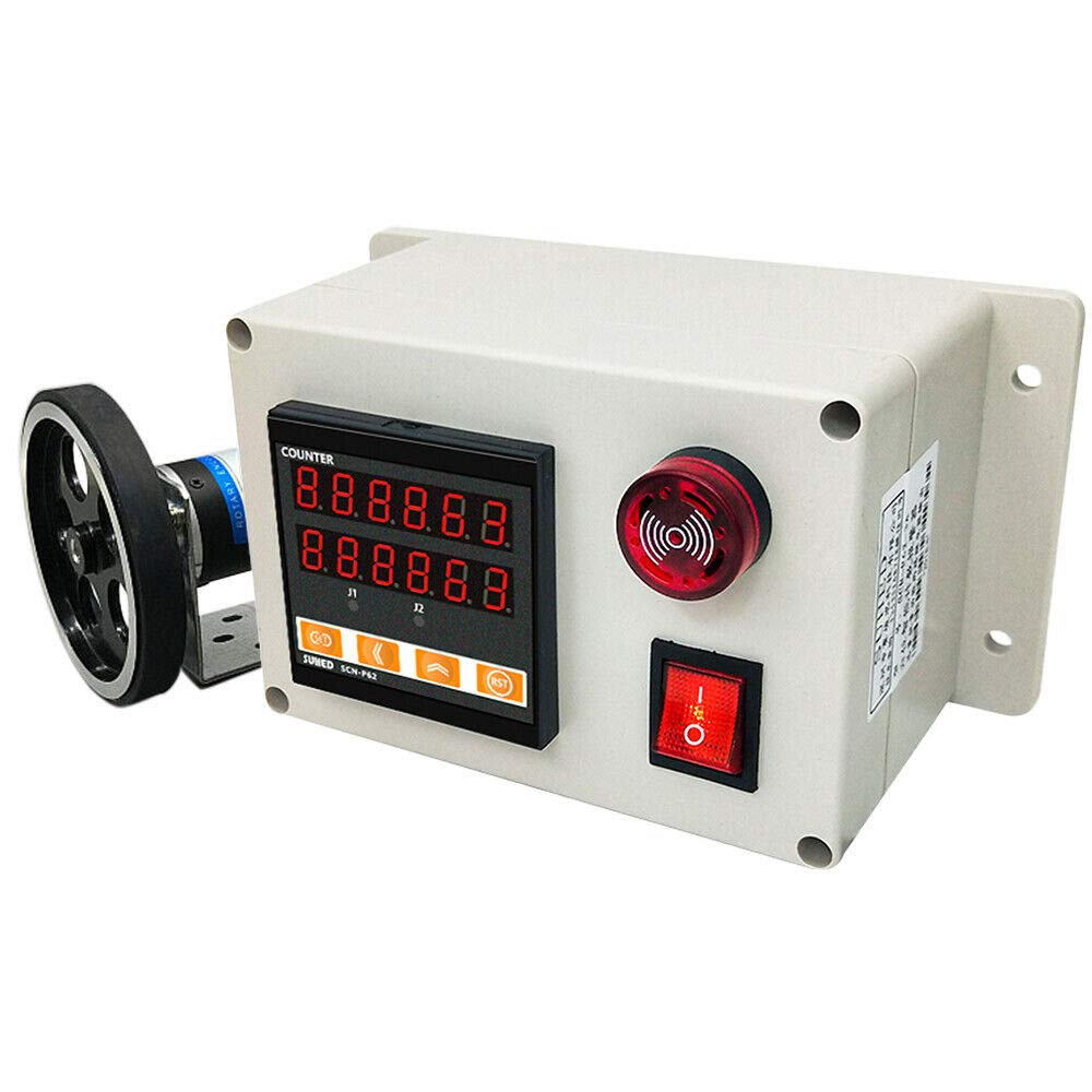 Digital Pulse Length Meter Rotary Encoder Distance Meter Counter Mounting Bracket Counter Tool Kit 300ppr