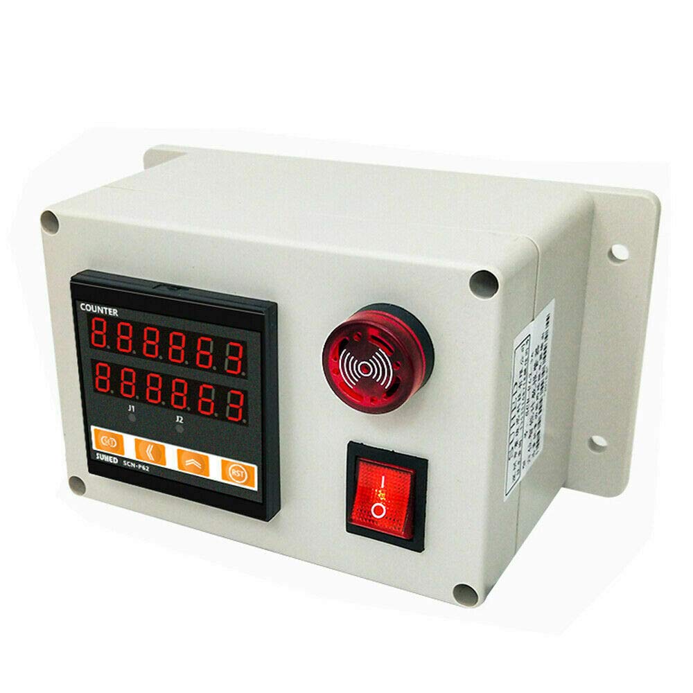 Digital Pulse Length Meter Rotary Encoder Distance Meter Counter Mounting Bracket Counter Tool Kit 300ppr