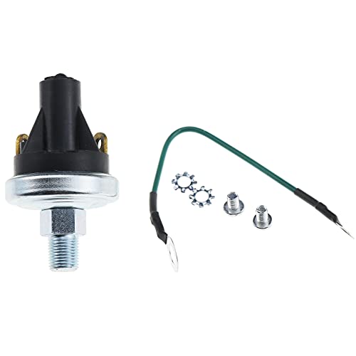 DVPARTS 5PSI Oil Pressure Switch Kit 0D9235BSRV 0D9235 for Generac Craftsman Generator