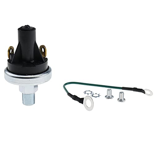 DVPARTS 5PSI Oil Pressure Switch Kit 0D9235BSRV 0D9235 for Generac Craftsman Generator