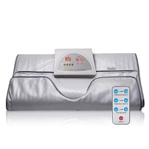 Anbt Infrared Sauna Blanket,Lightweight Portable Personal Steam Sauna Spa for Home Spa Detox, Relaxation