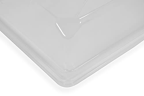 Mopalo 5 Pack of 3.5" Extra Strength 10x20 Humidity Domes for 1020 Trays - Clear Plastic Propagation Domes Fit Most Standard 10x20 Seedling Trays - Germination Trays are NOT Included…