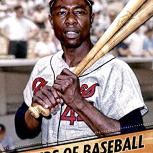 2021 Topps Opening Day Legends of Baseball #LOB-7 Hank Aaron Atlanta Braves Baseball Card