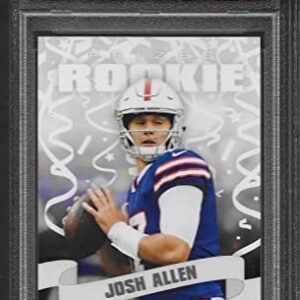 2018 JOSH ALLEN ROOKIE LEAF PRIZED GRADED PSA MINT 9 BILLS ALL STAR QUARTERBACK