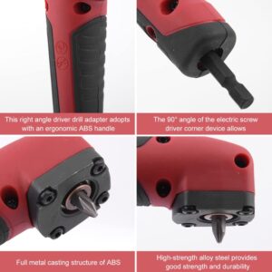 1PC Right Angle Attachment Electric Screwdriver Repair 90 Degree Corner Device Screwdriver Socket Adapter Drill Bit Corner Adapter