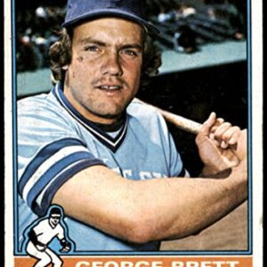 1976 Topps # 19 George Brett Kansas City Royals (Baseball Card) GOOD Royals