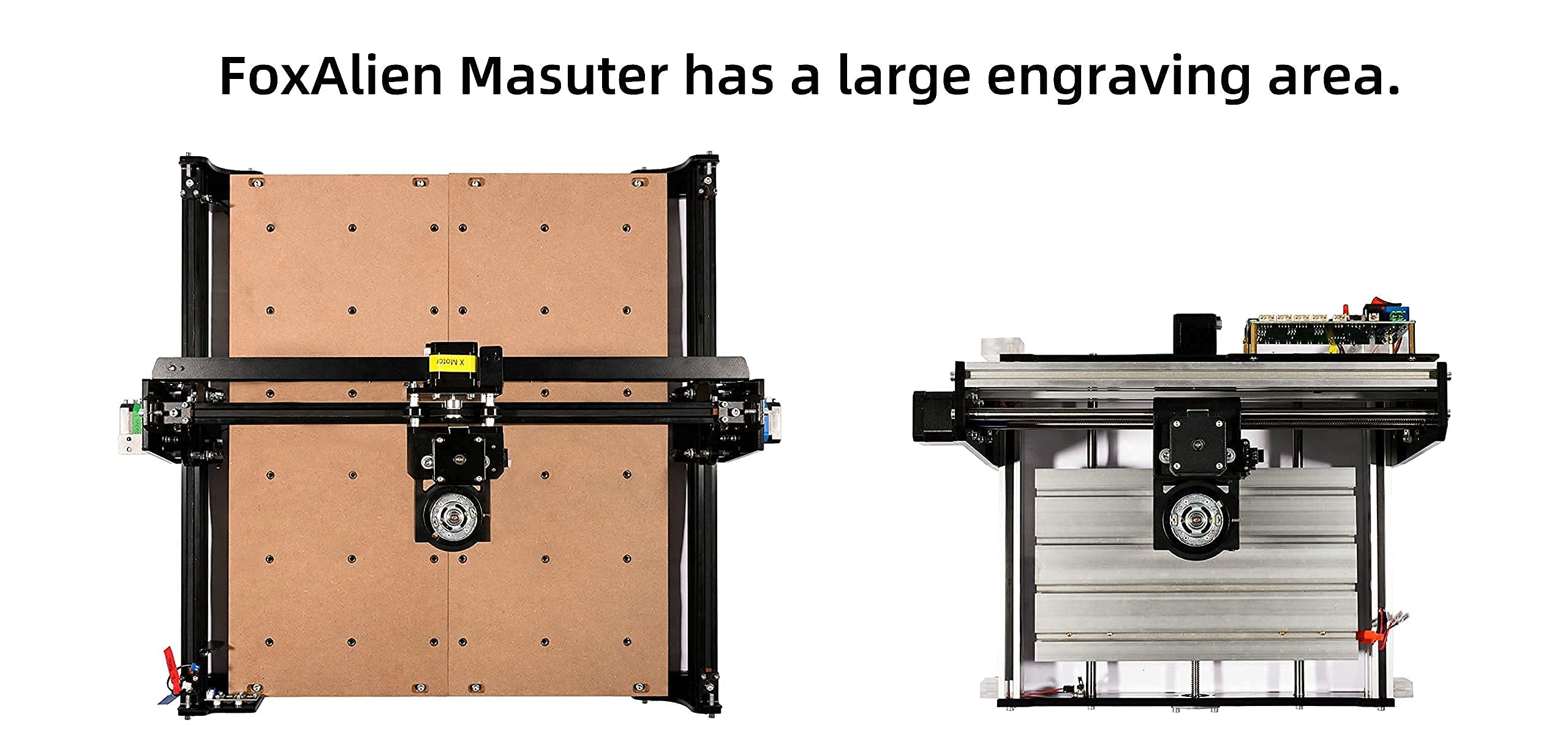 FoxAlien Masuter 4040 3-axis CNC Router Machine + 300W Spindle Upgrade Kit