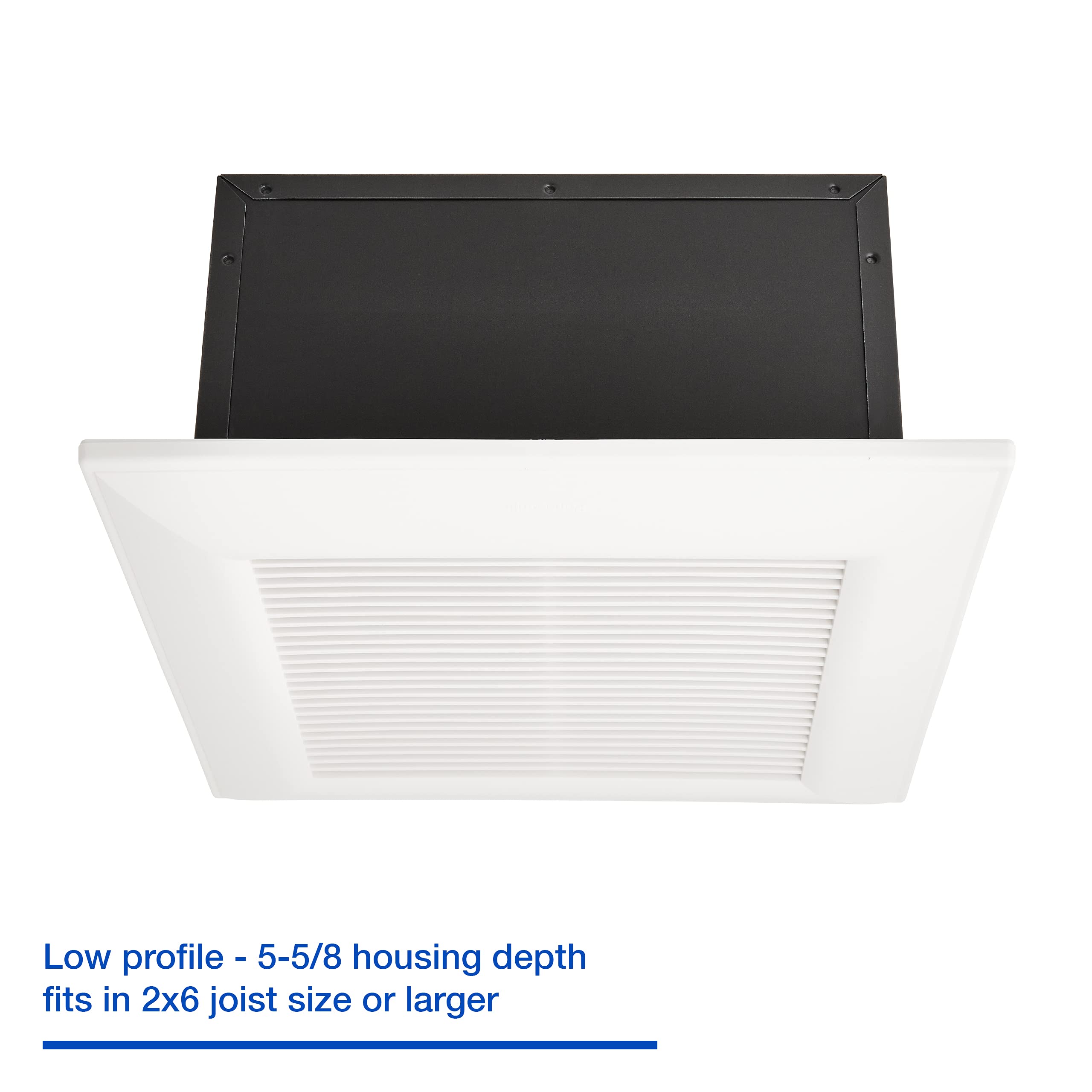 Panasonic FV-0511VF1 WhisperFit DC Fan 50-80-110 CFM Retrofit Bathroom Exhaust Fan - Quiet Energy Star-Certified Energy-Saving Bathroom Ceiling Fan