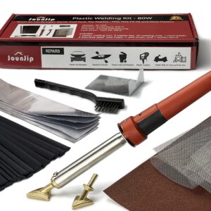 JOUNJIP Plastic Welding Repair Premium Bundle Kit - for Bumper, Dashboard, Kayak, Canoe