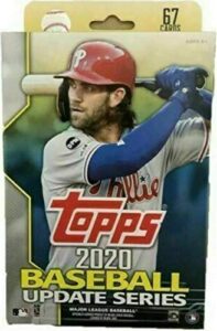 2020 topps update hanger box (1 pack/67 cards: 6 inserts)