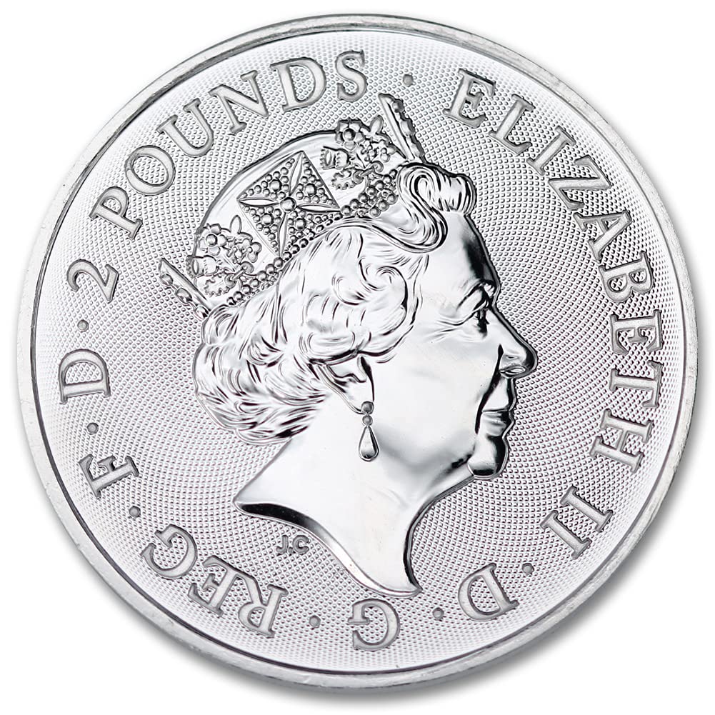 2021 GB 1 oz Silver Robin Hood Coin Brilliant Uncirculated with Certificate of Authenticity £2 BU