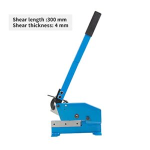 AIWFL 8 Inch Metal Shear Sheet Metal Plate Shear 8" Solid Steel Frame Metal Cutting for Plate Cutting, Manual Metal Cutter High Precision Hand Plate Shear