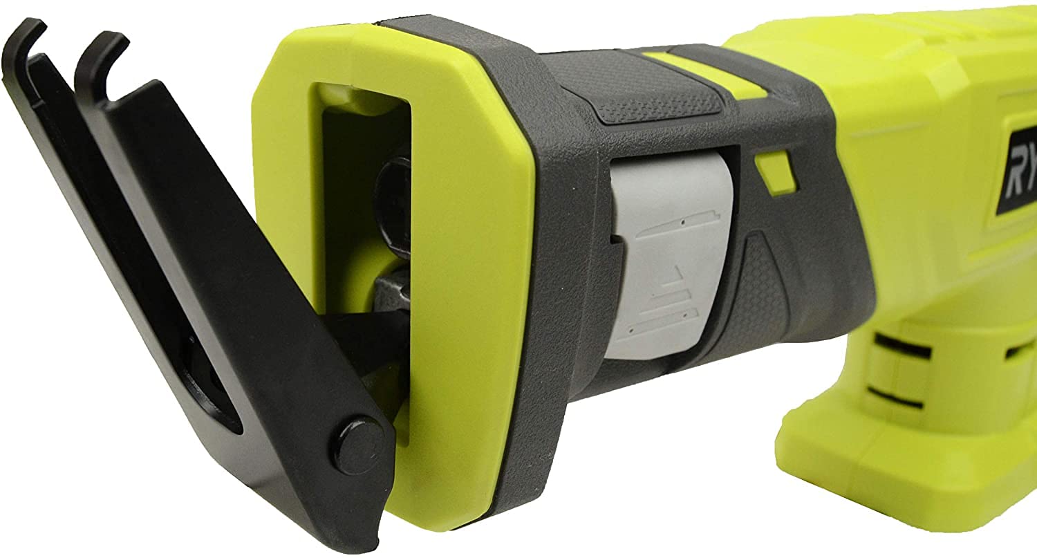 Ryobi 18-Volt Cordless Reciprocating Saw Kit with a 4Ah Battery and Charger (No Retail Packaging, Bulk Packaged)