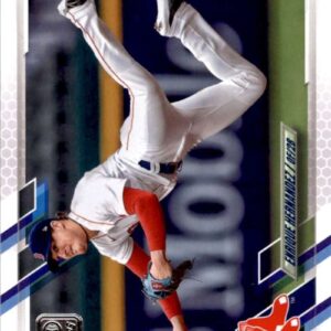 2021 Topps #465 Enrique Hernandez NM-MT Boston Red Sox Baseball