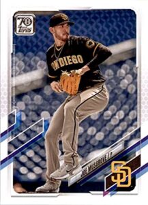 2021 topps #411 joe musgrove nm-mt san diego padres baseball