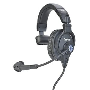clear-com cc-300-md4 single ear headset with mini din 4-pin connector