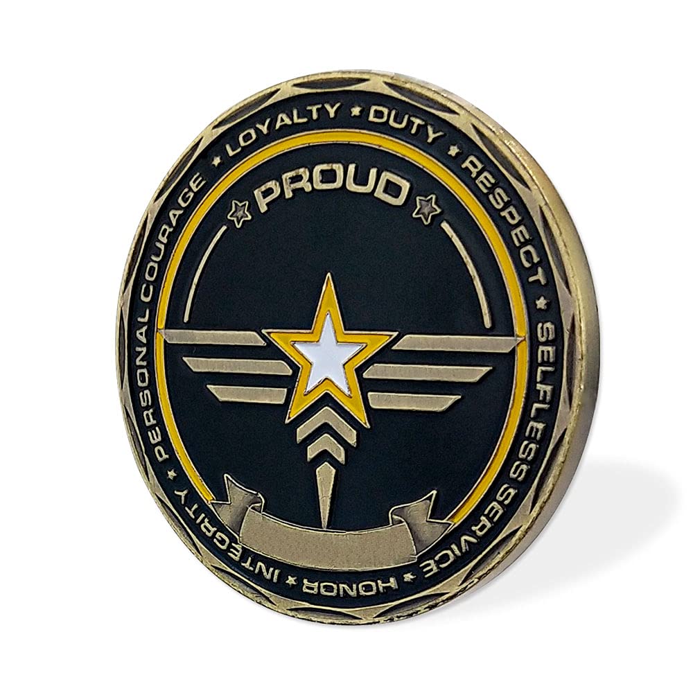 E-Coin U.S. Army Challenge Coin Brofist Soldier Veteran Gift