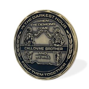 E-Coin U.S. Army Challenge Coin Brofist Soldier Veteran Gift