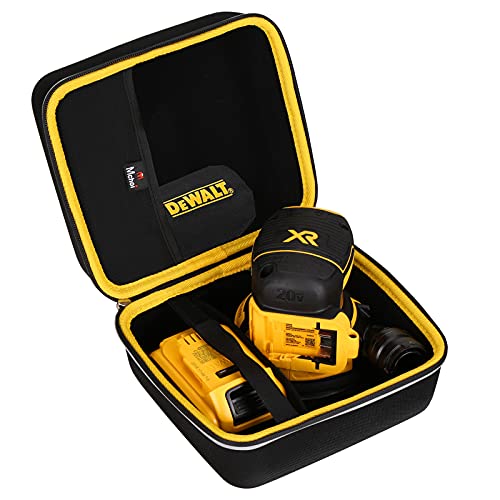 Mchoi Hard Portable Case Compatible with DEWALT 20V MAX Orbital Sander Tool DCW210B,Case Only