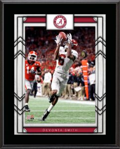 devonta smith alabama crimson tide 10.5" x 13" sublimated player plaque - college team plaques and collages