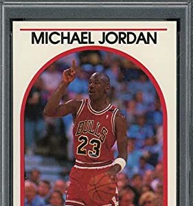 Michael Jordan 1989 Hoops Basketball Card #200 Graded PSA 9 MINT