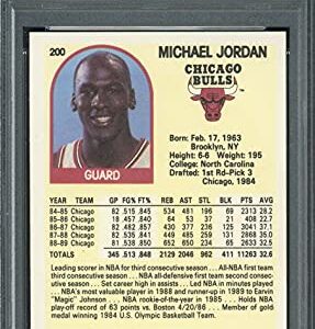 Michael Jordan 1989 Hoops Basketball Card #200 Graded PSA 9 MINT