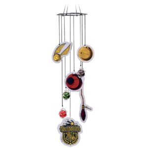 spoontiques - wind chimes - harry potter garden décor - decorative chimes for yard and garden decoration - quidditch