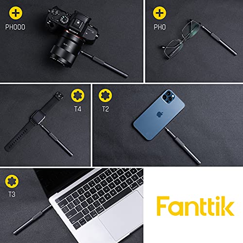 Fanttik X5 Precision Screwdriver Set, 25-in-1 Mini Screwdriver, 5/32'' Hex, Magnetic Driver Bits Set, Pocket Manual Hand Tool, Screwdriver Tool Set, Repair Tool Kit for Electronics