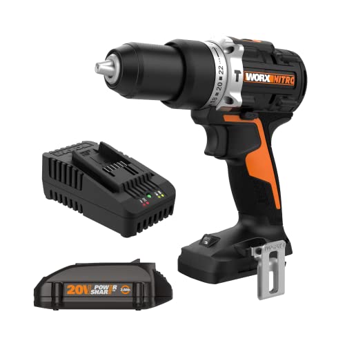 Worx WX352L 20V Power Share 1/2" Cordless Hammer Drill