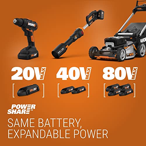 Worx WX352L 20V Power Share 1/2" Cordless Hammer Drill