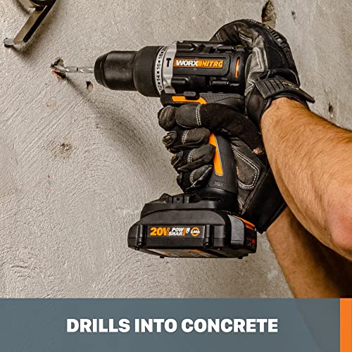 Worx WX352L 20V Power Share 1/2" Cordless Hammer Drill